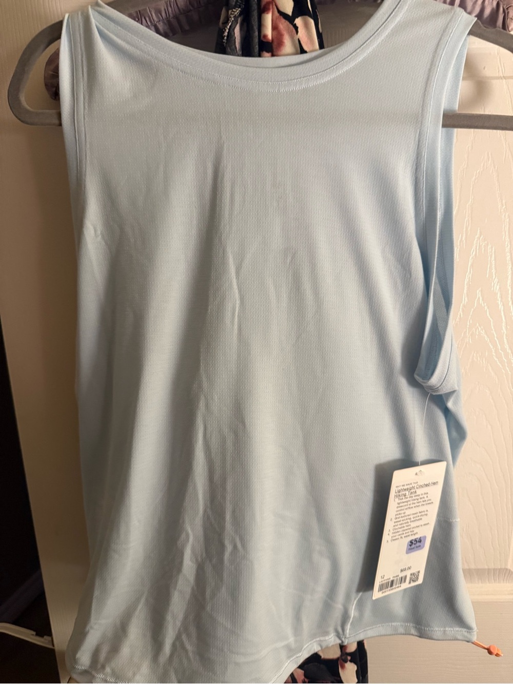 lululemon athletica Light Blue Sleeveless Tank